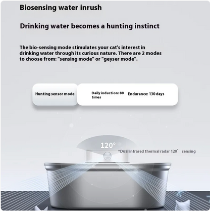 Stainless Steel Automatic Pet Water Dispenser