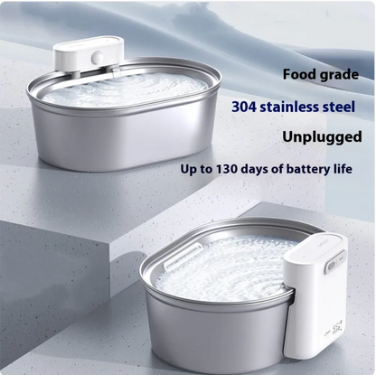 Stainless Steel Automatic Pet Water Dispenser