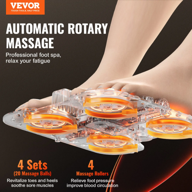 VEVOR Foot Spa Bath Massager with Heater